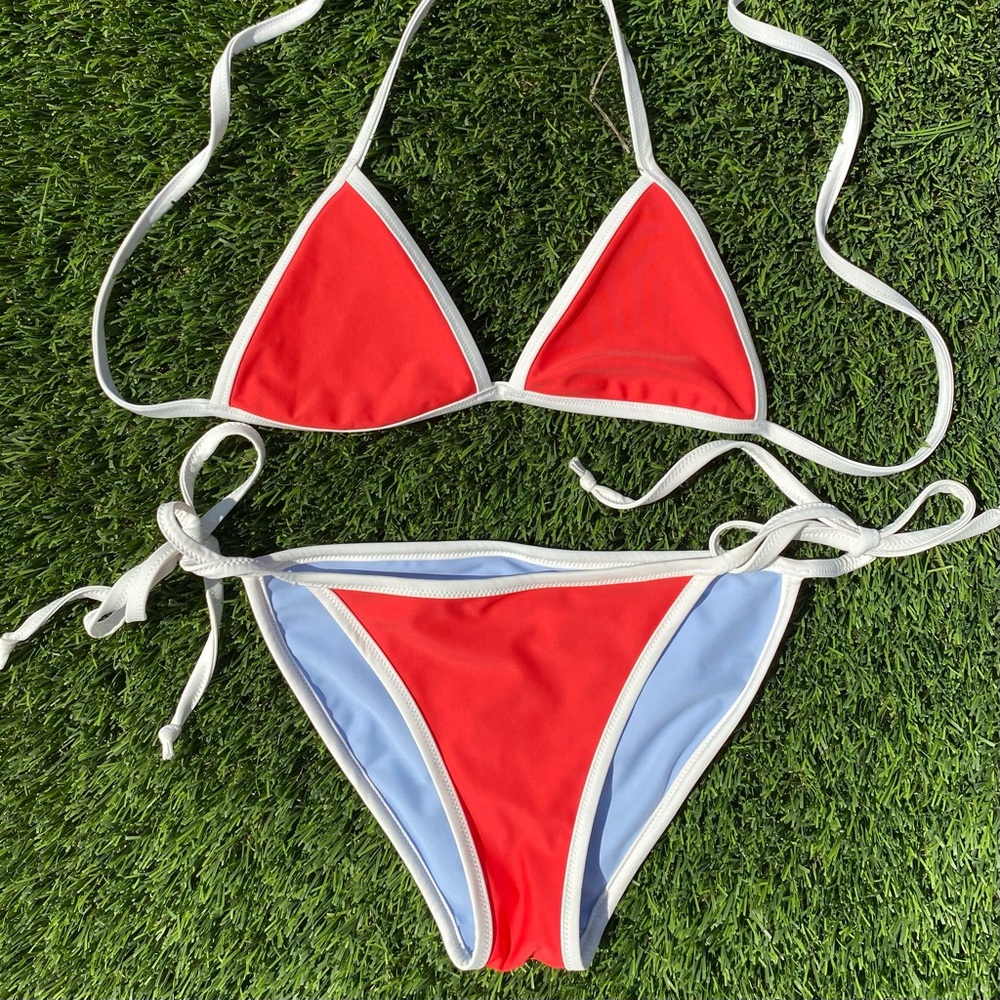 Marine Layer Reversible Triangle Bikini